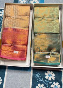 Exquisite Silk Sarees Set