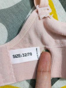 Soft Pink Comfort Bra