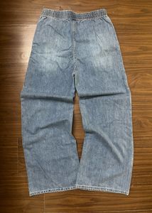H&amp;M Wide Denim Joggers – XS
