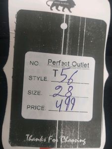 T-56 Suze 28 Straight Women Denim Jeans