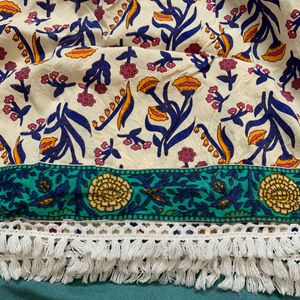 kurta and garara suit with umbrella sleeve