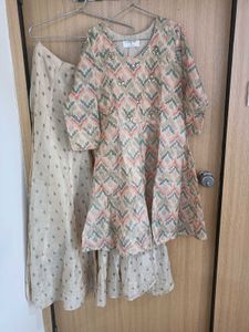 Kurti + Palazzo + Dupatta
