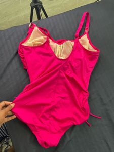 Vibrant Pink One-Piece Swimsuit