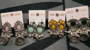 Designer Jhumka Earrings Set