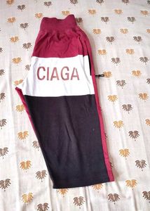 Maroon Capri Pants