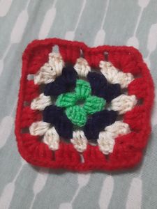 Granny Squre Crochet Piece