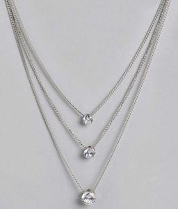 Layered Crystal Necklace