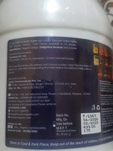 For black Hair- Bio Organic Indigo 🌿 powder