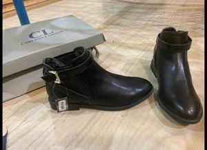 Carlton London Black Ankle Boots