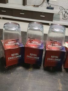 Royal Challenge Glasses (Set of 6)