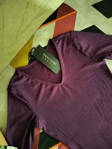 Purple Midi Dress