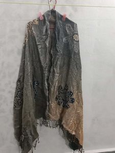 Elegant Embellished Scarf