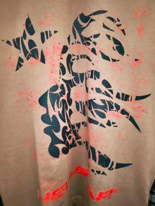 HELLSTAR GRAPHIC PRINTED OVERSIZE TEE 🔥🔥