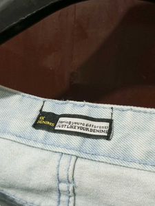 Light Wash Wide Leg Jeans