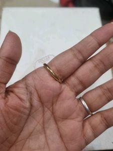 Gold tone Stainless Steel Ring