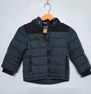 Boy's Cozy Winter Puffer Jacket
