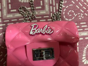 Barbie Pink Quilted Chain Bag