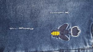 Blue Denim Shorts( one time wearing )