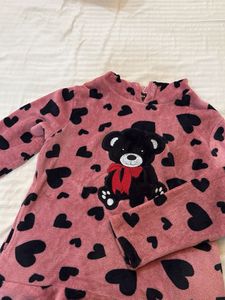 Adorable Bear Heart top