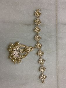 Indian Kundan Matha Patti Headpiece