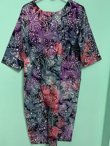 Vibrant Batik Print Kurta