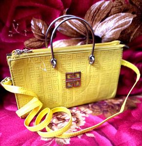 Givenchy Yellow Handbag