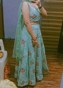 Floral Lehenga Choli Set