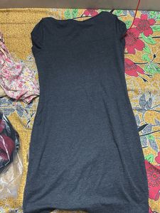 Gray H&amp;M Bodycon Dress