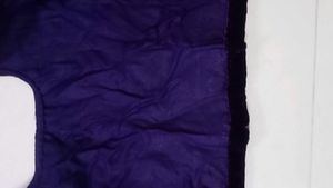 Stunning Purple Velvet Lehenga choli.