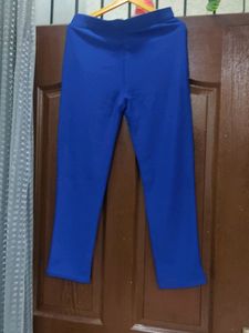 Blue Highwaist Pant .