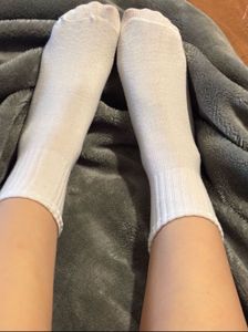 comfy white socks