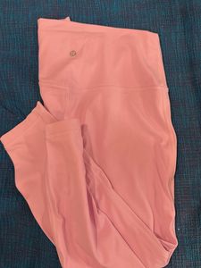 Lululemon Pink Leggings size 10