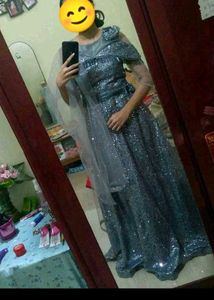 Sparkling Grey Lehenga Choli