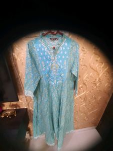 3 XL Flower Printed Anarkali Kurta