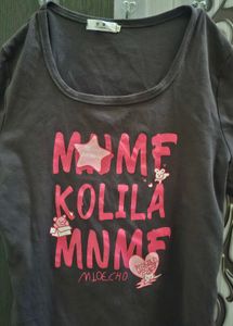 Cute Graphic Print T-Shirt 🩷