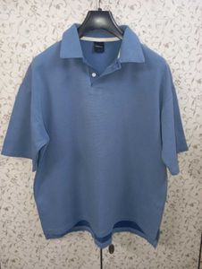 XEROBNR BOXY knitted Polo tshirt