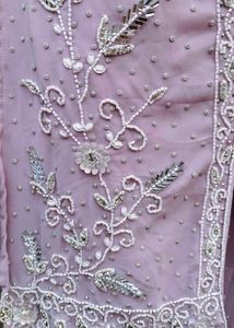 Elegant Lavender Girls Ethnic Gown