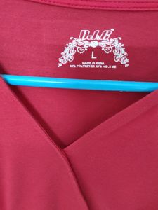 Red Shift Dress