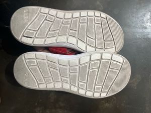Red Puma Flip Flops