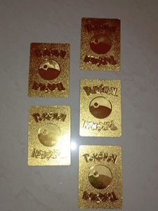 Pokemon Gold Charizard Cards Collection