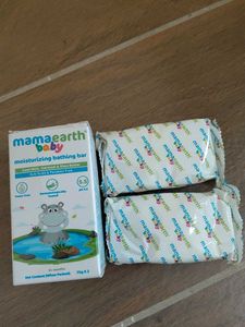 Mamaearth Baby bathing bar pack of 2