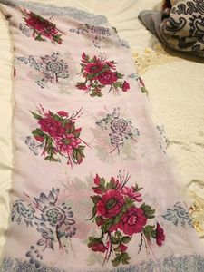 Floral Print Saree