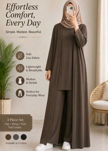 Comfortable Brown Kurta Set