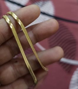 Elegant Gold Plated Stainless Steel Chain