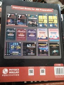 Physics Wala  jee mains pcm pyq books 2025