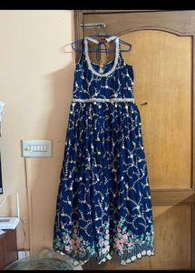 PLUS SIZE PINK &amp; BLUE HEAVY GOWN