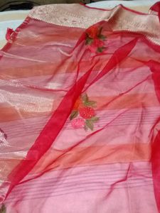 Beautiful Embroidered Saree