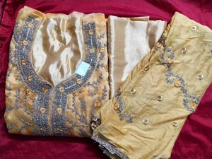 Unstitched Suit Material No Return/No Refund