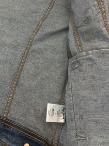 Stylish Denim Jacket with Patches