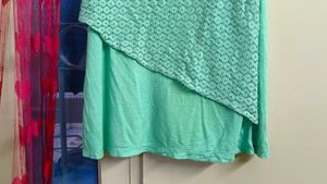 Mint Green Layered Tank Top💚💚